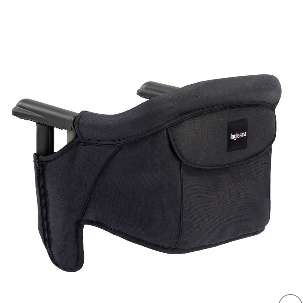 Inglesina Black Portable Hook-On High Chair